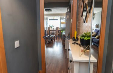 PISO DE 3 HABITACIONES 1 BAÑO EN CALLE CENTRO TOTALMENTE REFORMADO